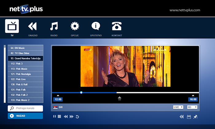 Web Player Global NetTVGlobal NetTV